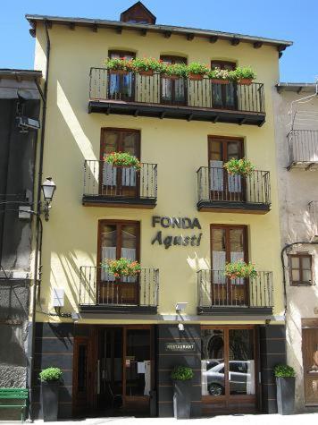 Fonda Agusti Hotel Esterri d'Àneu Kültér fotó